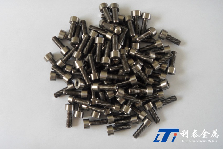 鈦內六角螺栓、鈦螺母、標準件、鈦螺絲 